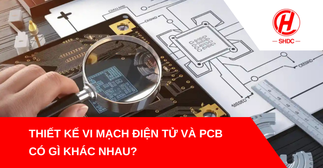 Thiết kế vi mạch điện tử và thiết kế PCB có gì khác nhau?