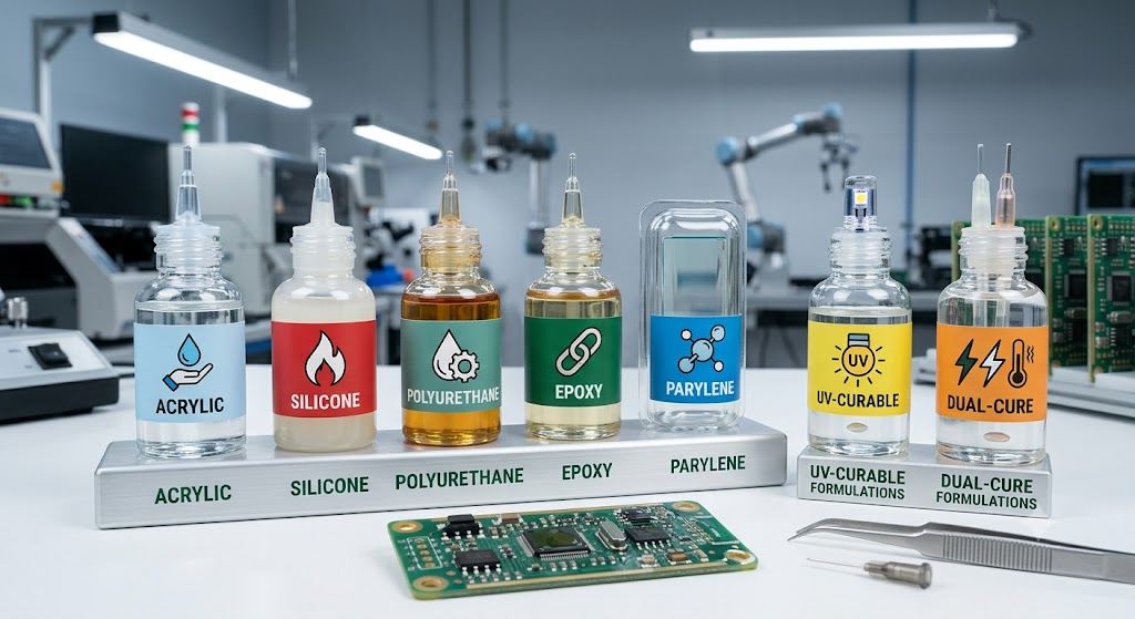 Main Types of Conformal Coating Materials