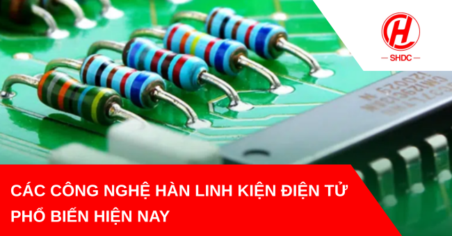 Các công nghệ hàn linh kiện điện tử phổ biến hiện nay