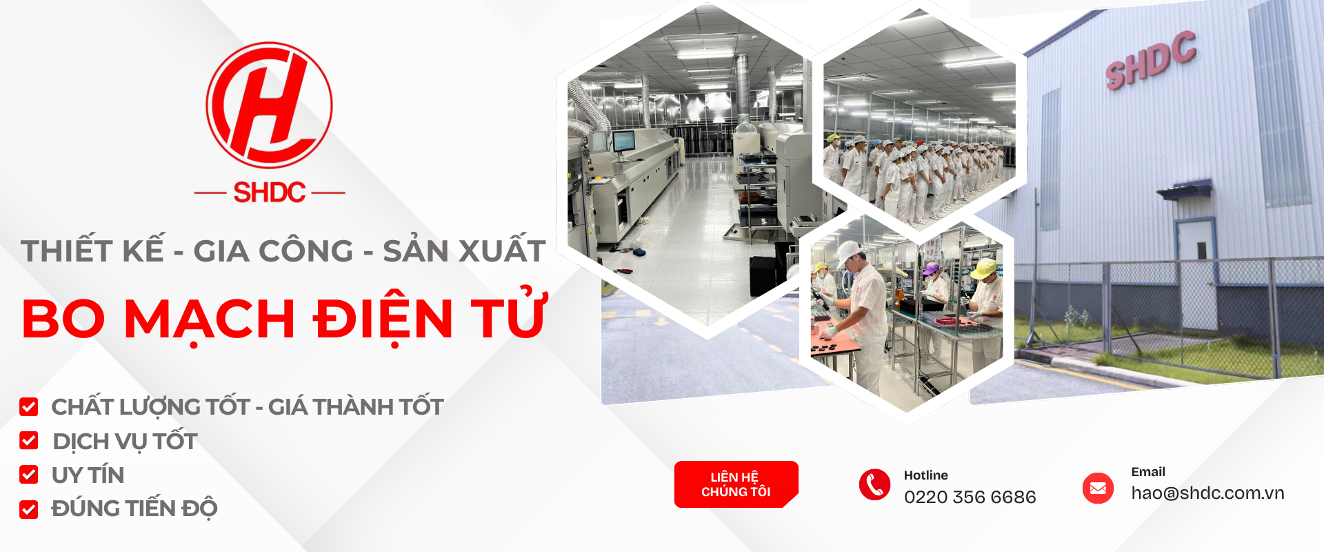 Năng lực sản xuất tại nhà máy SMT của công ty điện tử SHDC