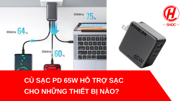 Củ sạc PD 65W