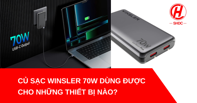 Củ sạc Winsler 70W