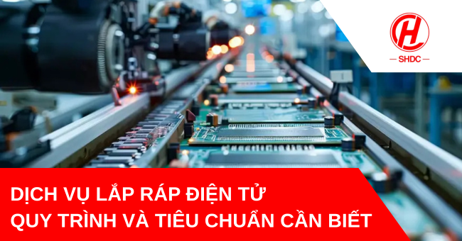 Dịch vụ lắp ráp điện tử - quy trình và tiêu chuẩn cần biết