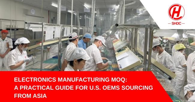 electronics manufacturing MOQ