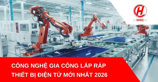 Công nghệ gia công lắp ráp thiết bị điện tử mới nhất 2026