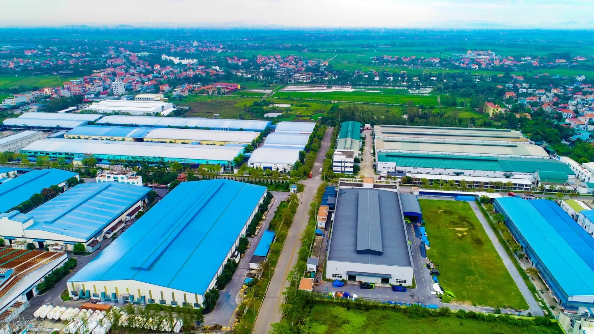 Một khu công nghiệp tại Miền Bắc nước ta