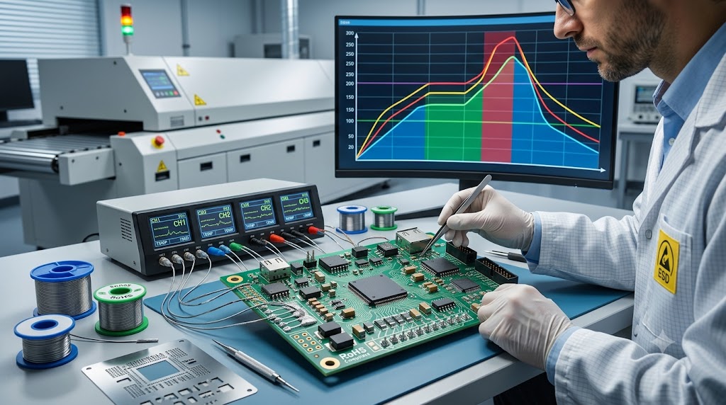 How to Develop a Reflow Profile for an Actual PCB