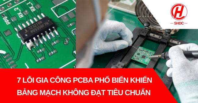 Lỗi gia công PCBA