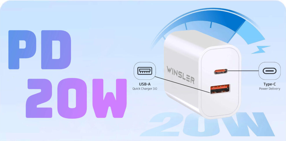 Củ sạc nhanh WINSLER PD 20W 1C