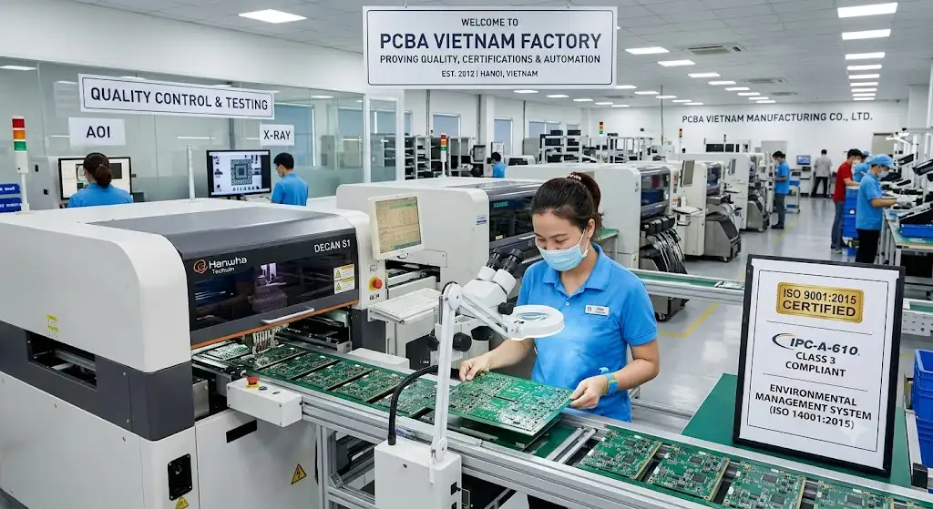 What Should a Real PCBA Factory in Vietnam Be Able to Prove?