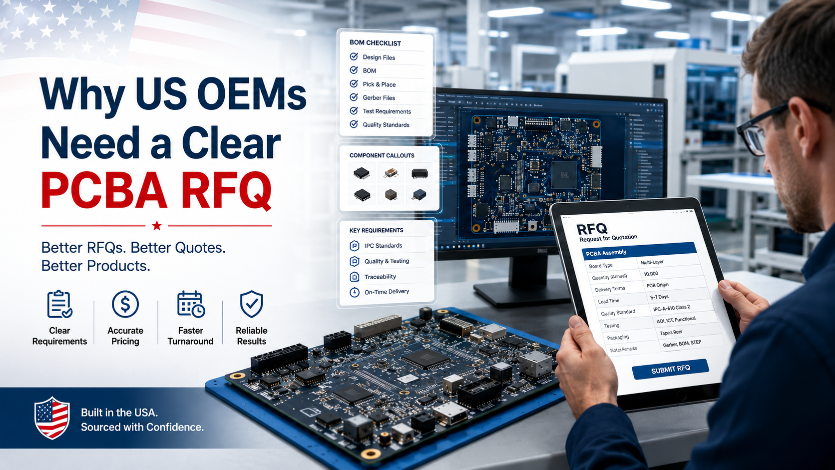 Why US OEMs Need a Clear PCBA RFQ