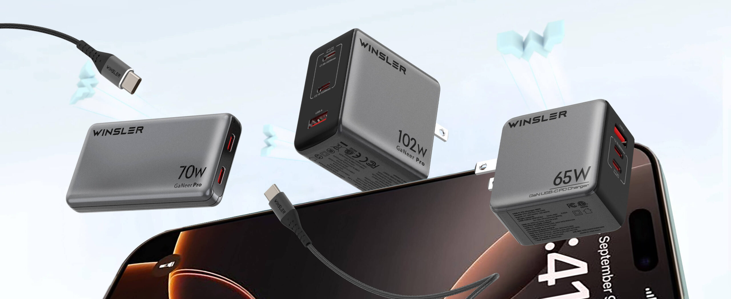 GaN Fast Charger Series of Winsler - SHDC