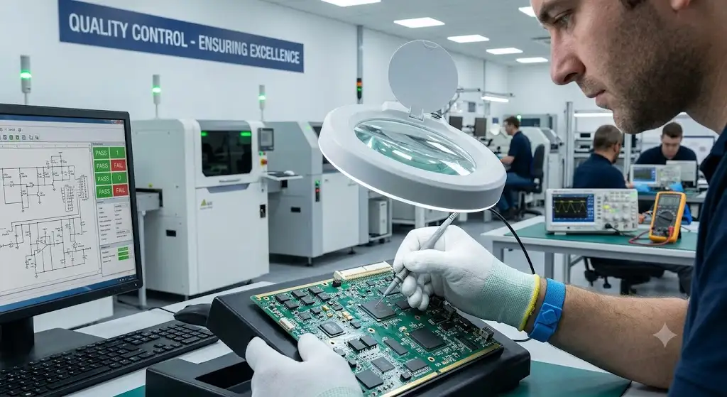 What Is Quality Control in Electronics Manufacturing?