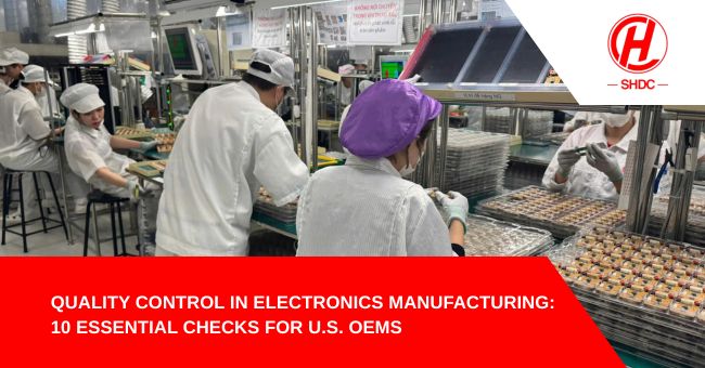 Quality Control in Electronics Manufacturing: 10 Essential Checks for U.S. OEMs