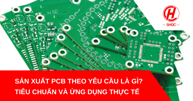 Sản xuất PCB theo yêu cầu là gì? Tiêu chuẩn và ứng dụng thực tế