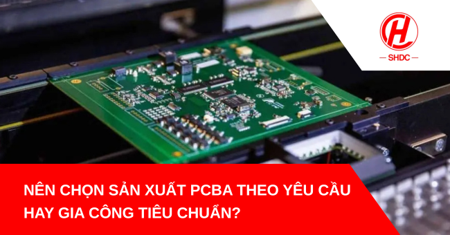 Nên chọn sản xuất PCBA theo yêu cầu hay gia công tiêu chuẩn?
