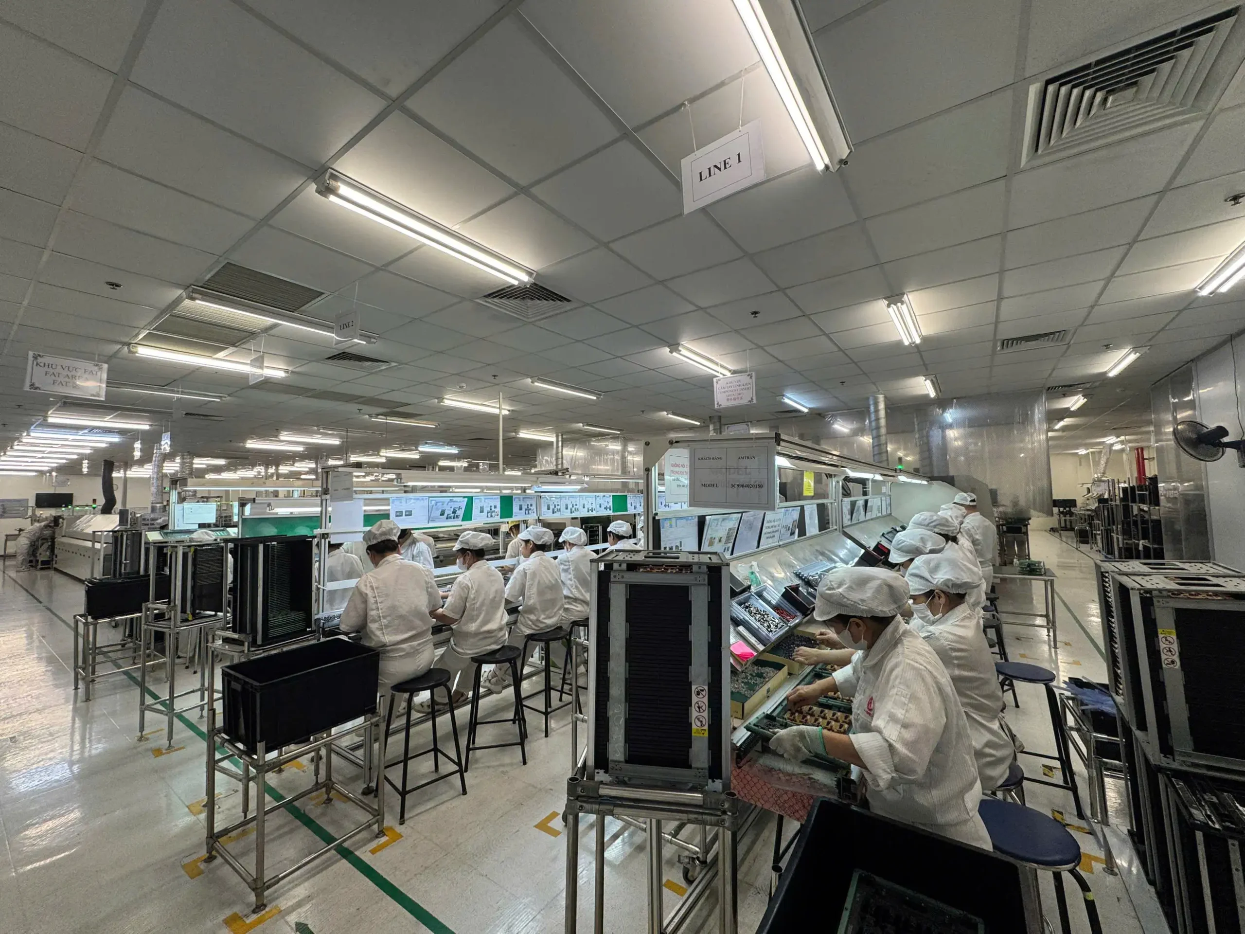 Tại công ty điện tử SHDC, quy trình gia công PCBA được xây dựng và kiểm soát nghiêm ngặt theo các tiêu chuẩn IPC PCBA