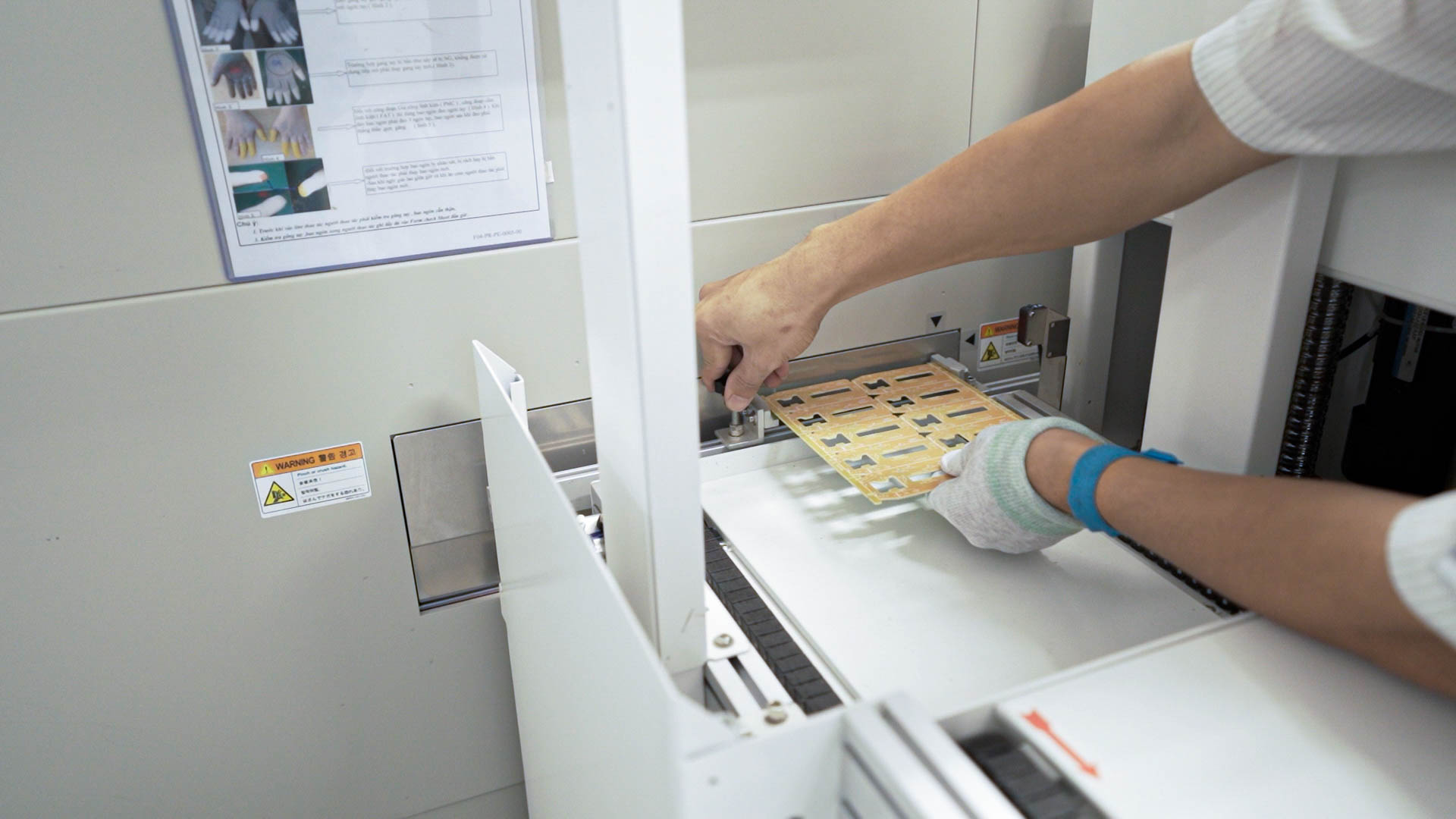 Quy trình kiểm soát chất lượng tại công ty điện tử SHDC