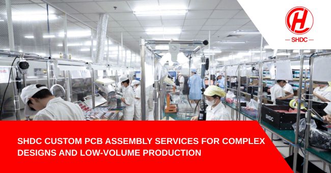 SHDC Custom PCB Assembly Services for Complex Designs and Low-Volume Production