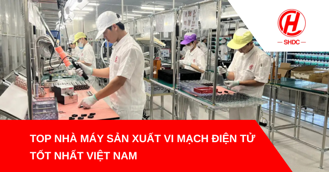 Top nhà máy sản xuất vi mạch điện tử tốt nhất Việt Nam