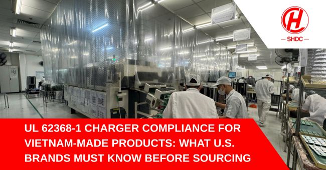 UL 62368-1 charger compliance Vietnam