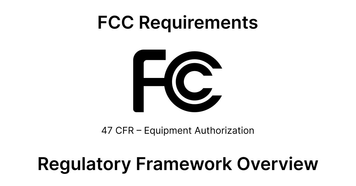 FCC Requirements and EMI Control