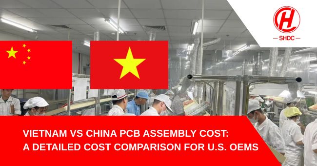 Vietnam vs China PCB Assembly Cost: A Detailed Cost Comparison for U.S. OEMs