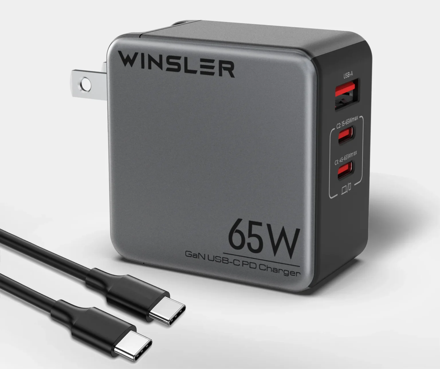 Củ sạc Winsler 65W dành cho máy tính bảng